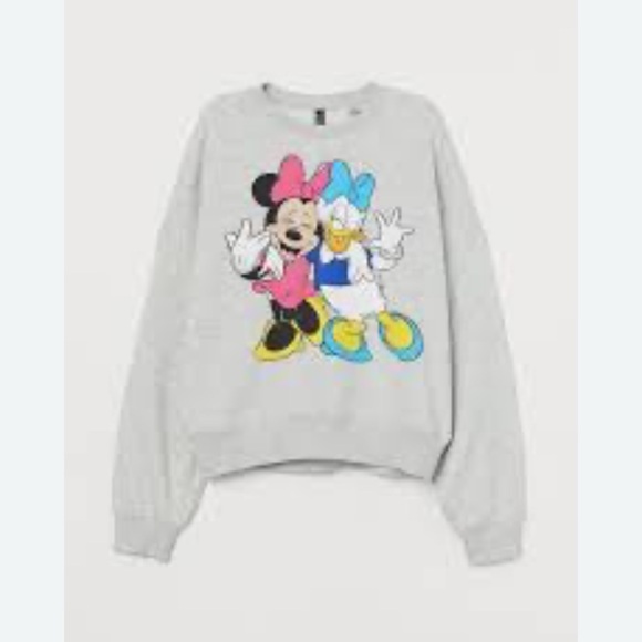 H&M Sweaters - H&M Gray Sweater with Disney Characters